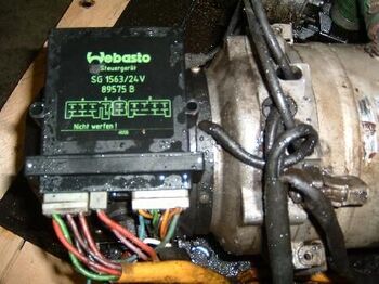  Webasto SG 1563 / 24V 89575B - Calefacción/ Ventilación