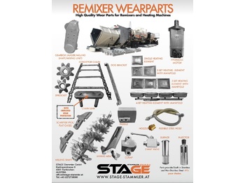 WIRTGEN Remixer RX4500 / HM4500 - Carrocería y exterior