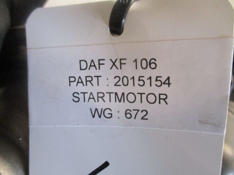 Arranque para Camión DAF 2015154 start motor euro 6 XF CF: foto 2