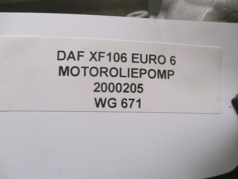 Motor y piezas para Camión DAF XF106 2000205 MOTOROLIEPOMP EURO 6: foto 2