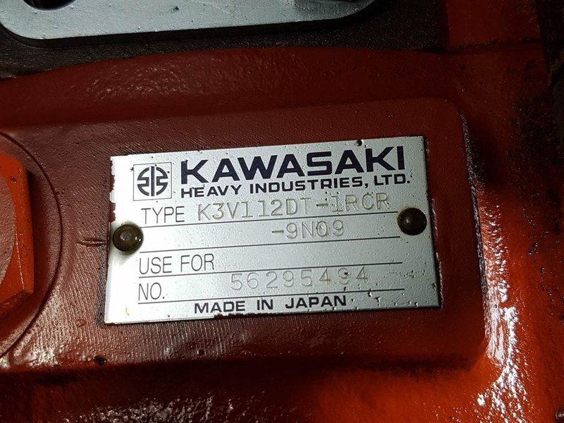 Hidráulica Kawasaki K3V112DT-1RCR-9N09 - Load sensing pump: foto 8