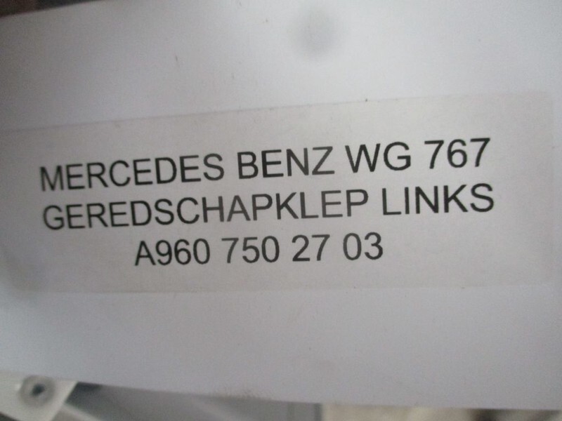 Cabina e interior para Camión Mercedes-Benz ACTROS A 960 750 27 03 GEREEDSCHAPKLEP LINKS EURO 6: foto 2