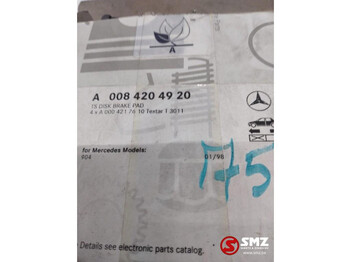 Pastillas de freno para Camión nuevo Mercedes-Benz Set remblokken mercedes sprinter w901-w905 a008420: foto 2