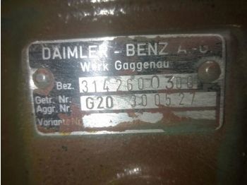 Caja de cambios para Camión Mercedes Benz Versnellingsbak G2/24-5/7,31: foto 3