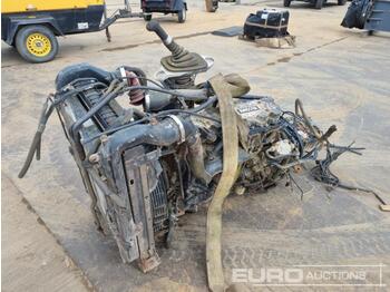 Paccar 6 Cylinder Engine , Gear Box, Pump - Motor