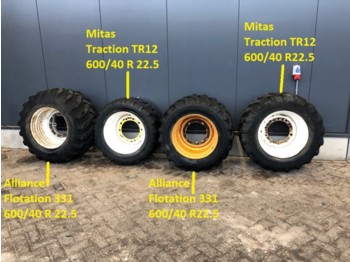 Mitas / Alliance Wheels, 600/40 R22.5 - Neumático