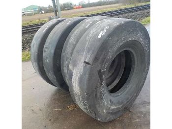  Unused 14.00-24 Tyres to suit Pneumatic Roller (Bomag, CAT, Dynapac, Hamm, Ammann) - Neumático