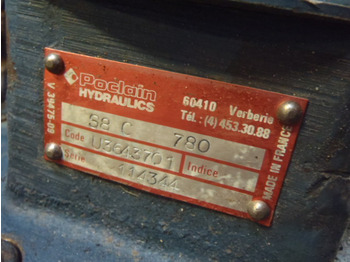Motor hidráulico para Maquinaria de construcción Poclain 38C 780 -: foto 3