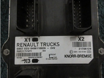 Sistema eléctrico para Camión Renault 7421706129 7421924965 EBS7 ECU Regeleenheid RENAULT T 460 EURO 6: foto 4