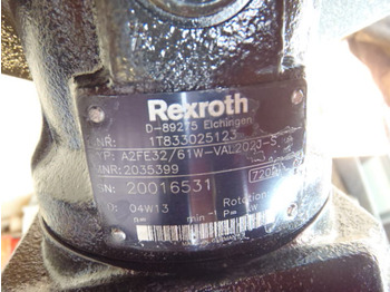 Reductor de giro para Maquinaria de construcción Rexroth A2FE32/61W-VAL202J-S -: foto 3