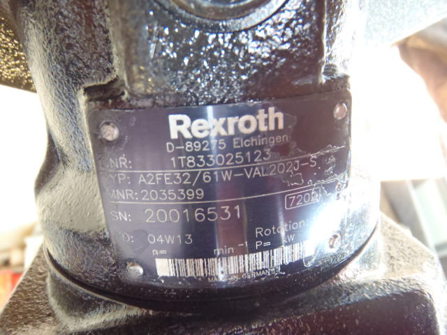Reductor de giro para Maquinaria de construcción Rexroth A2FE32/61W-VAL202J-S -: foto 3