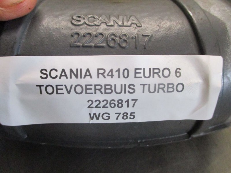 Motor y piezas para Camión Scania R410 2226817 TOEVOERBUIS TURBO EURO 6: foto 2