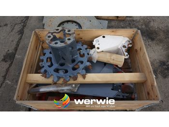  Seitenfräsrad für W35DC WIRTGEN FB80 FT180  for asphalt milling machine - Piezas de recambio