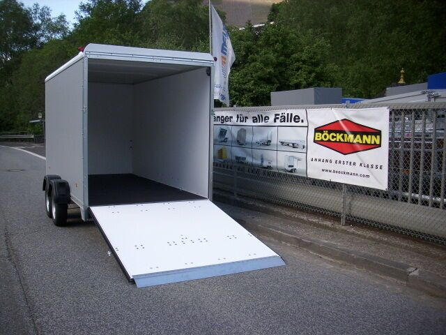 Remolque caja cerrada nuevo Böckmann KT 4018/27 M mit Heckrampe 4,00 x 1,85 x 1,82 m: foto 2