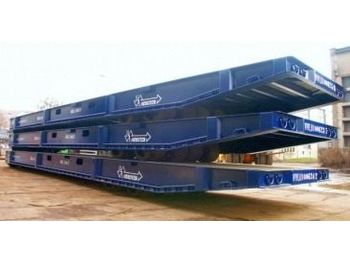 Novatech RT 100 - Novatech 100 ton roll-trailer - Remolque
