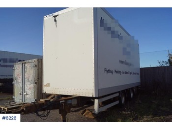  Narko 2 axle trailer with rear lift - Remolque caja cerrada
