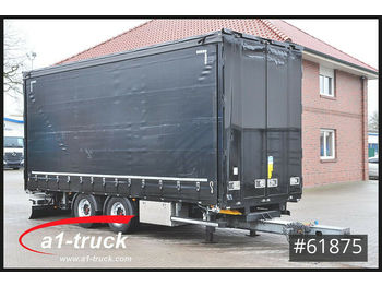 Web-Trailer ZPRASQ 18, durchladbar, Hubdach  - Remolque con toldo