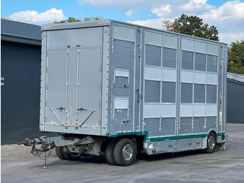 Pezzaioli RBA 21 3.Stock Anhänger mit Aggregat & Hubdach  - Remolque transporte de ganado
