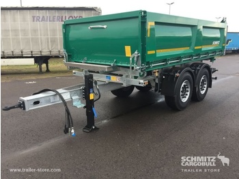 Schmitz Cargobull Central axle trailer Tipper Alu-square sided body 10m³ - Remolque