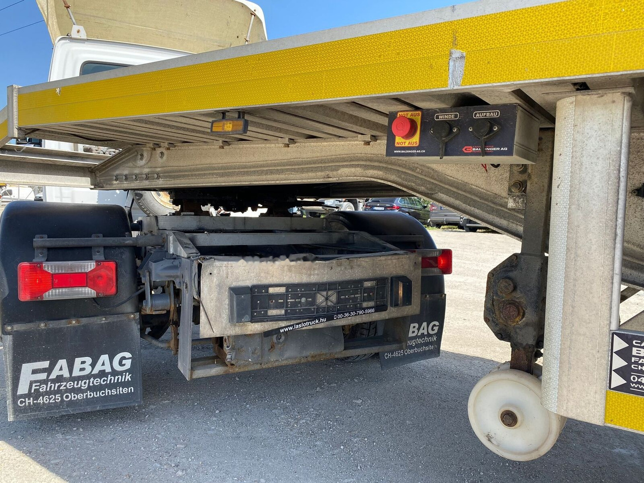 Semirremolque portavehículos Baldinger - car transport trailer - 10m: foto 15