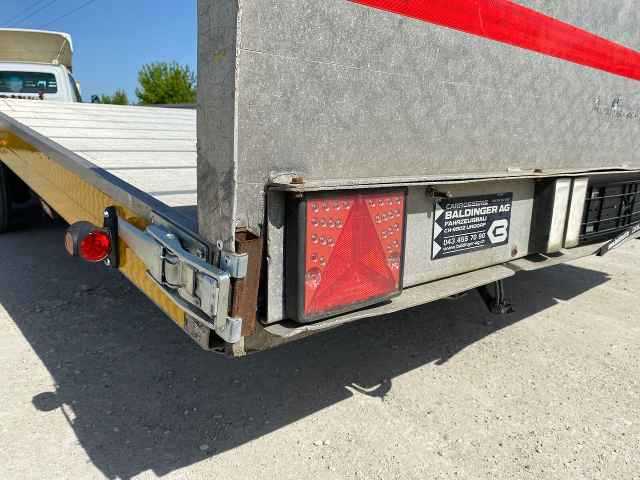 Semirremolque portavehículos Baldinger - car transport trailer - 10m: foto 9