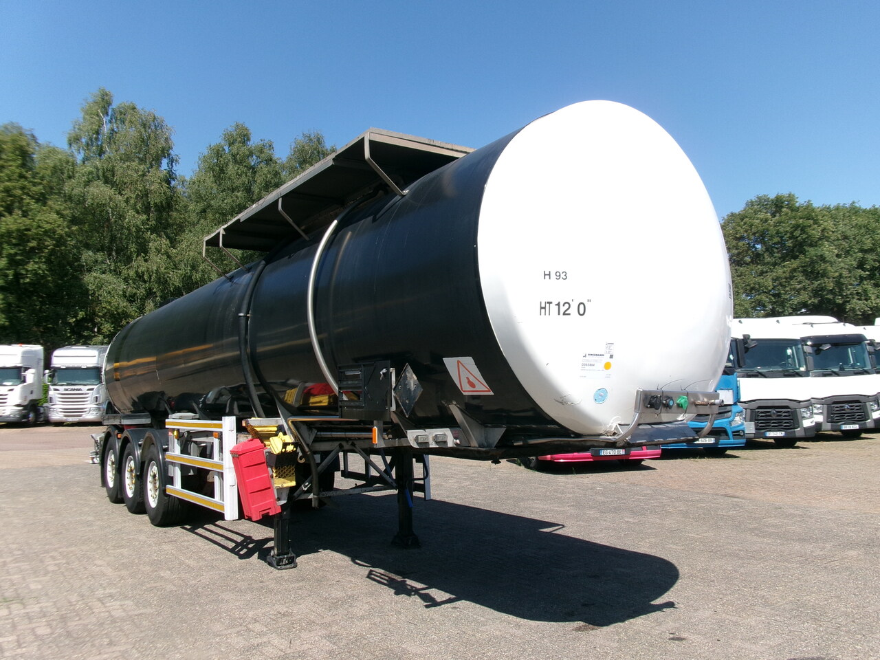 Leasing de Clayton Bitumen tank inox 33 m3 / 1 comp + ADR Clayton Bitumen tank inox 33 m3 / 1 comp + ADR: foto 2