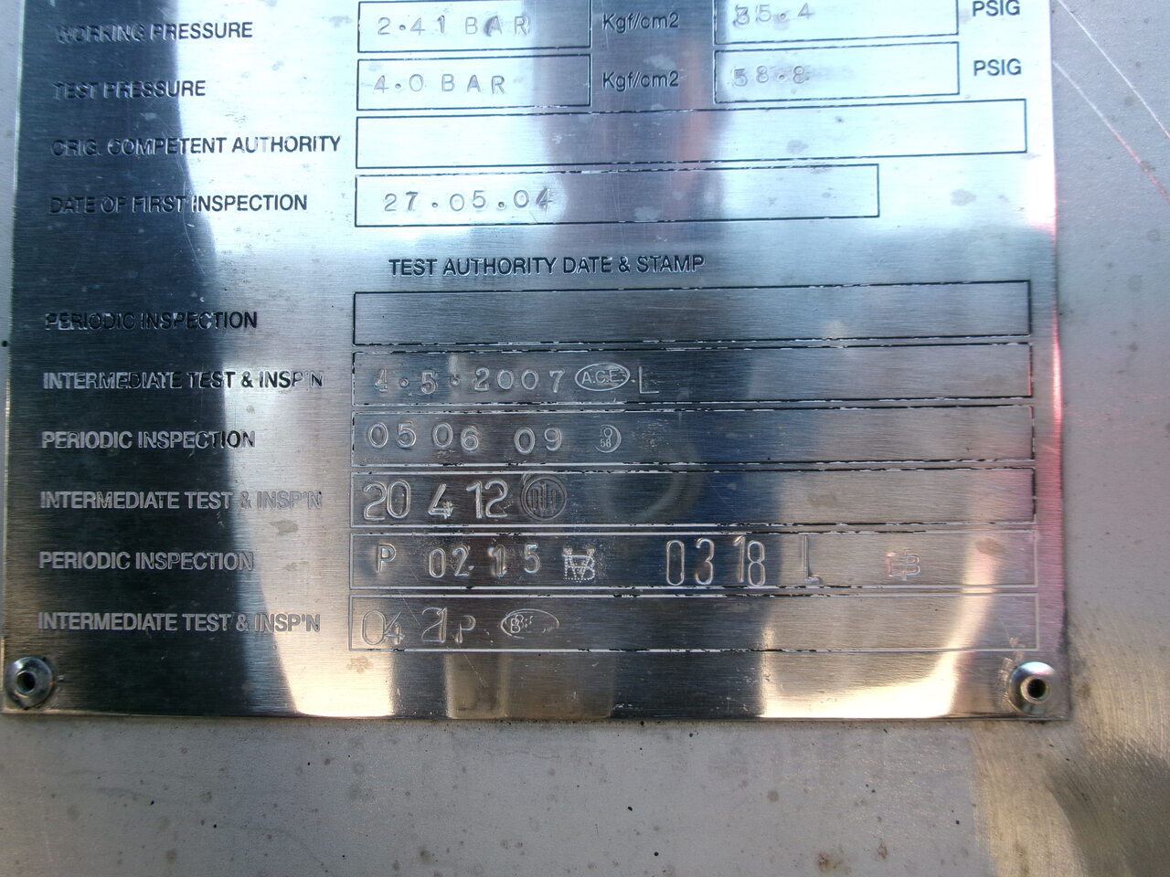 Leasing de Clayton Bitumen tank inox 33 m3 / 1 comp + ADR Clayton Bitumen tank inox 33 m3 / 1 comp + ADR: foto 18