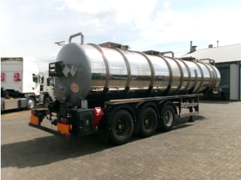 Semirremolque cisterna para transporte de substancias químicas Clayton Chemical tank inox 30 m3 / 1 comp: foto 4