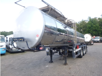 Semirremolque cisterna para transporte de alimentos Clayton Food tank inox 23.5 m3 / 1 comp: foto 1