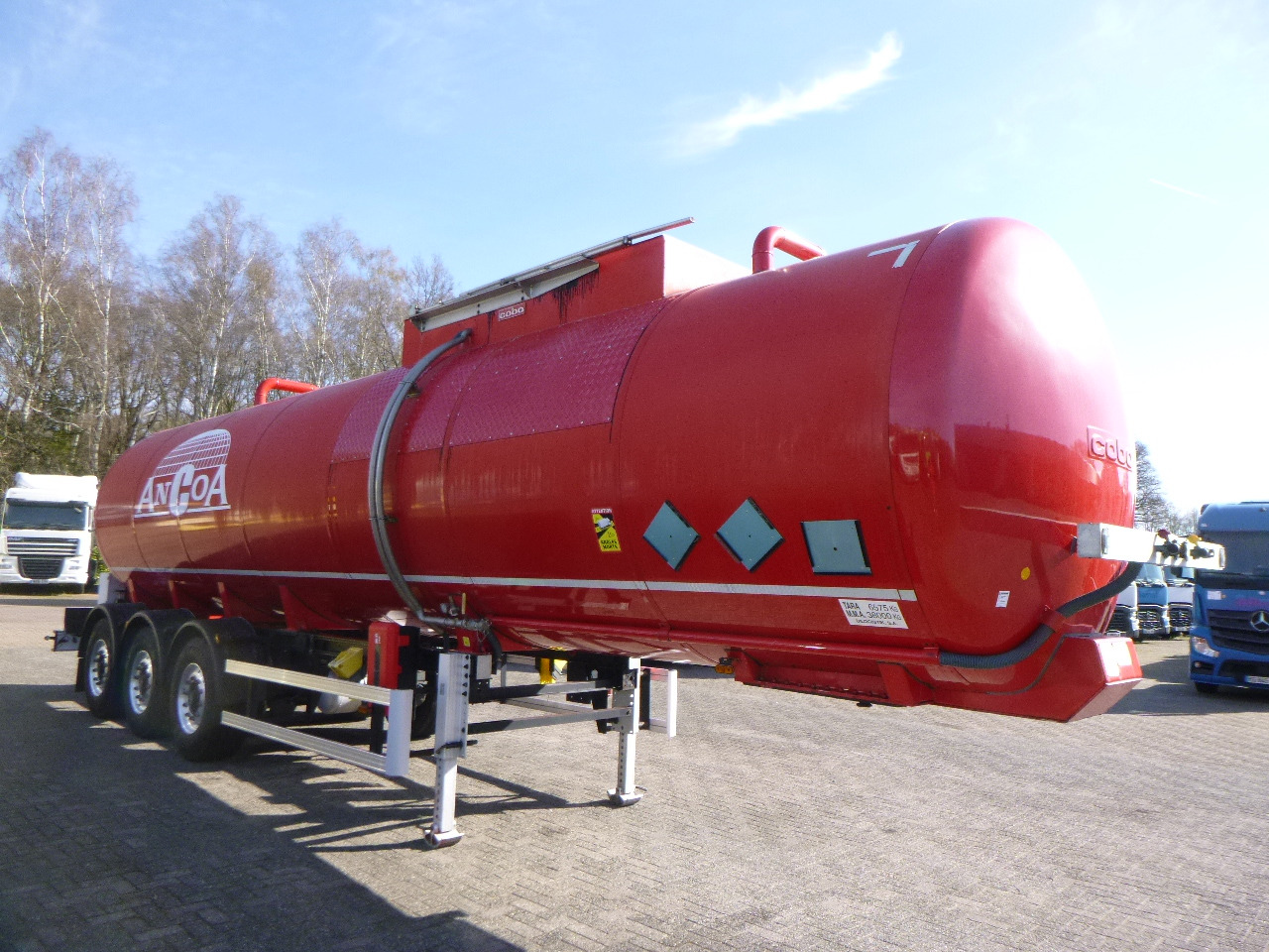 Leasing de Cobo Bitumen tank inox 34 m3 / 1 comp Cobo Bitumen tank inox 34 m3 / 1 comp: foto 2
