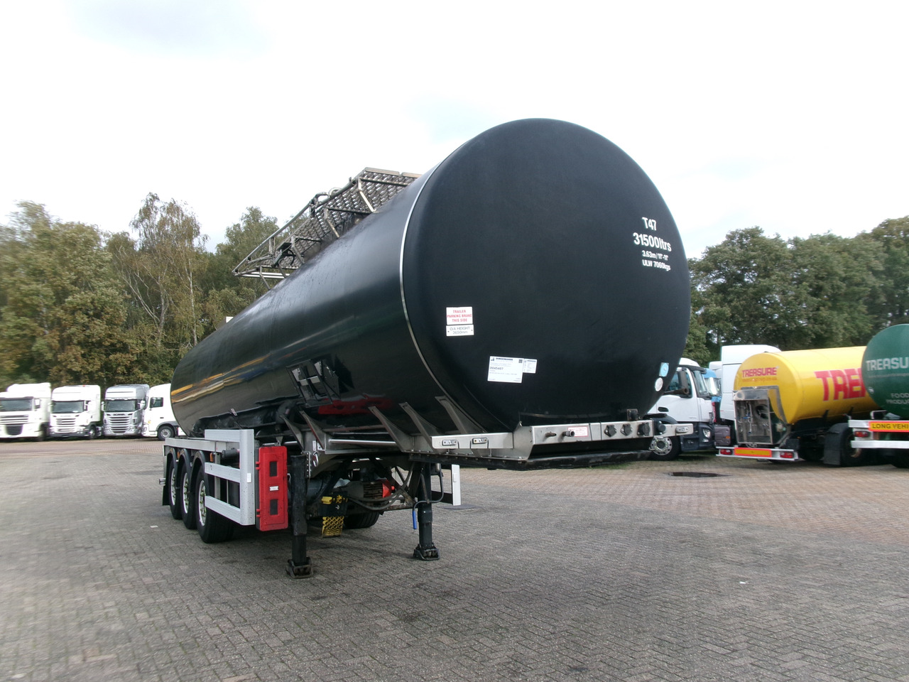 Leasing de Crossland Bitumen tank inox 33 m3 / 1 comp + compressor + ADR L4BN Crossland Bitumen tank inox 33 m3 / 1 comp + compressor + ADR L4BN: foto 2