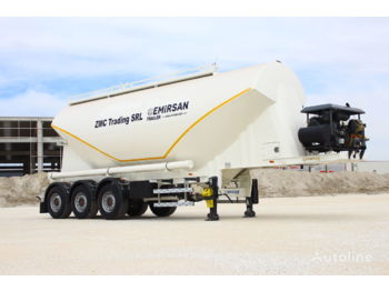 Semirremolque cisterna para transporte de cemento nuevo EMIRSAN 2022 W Type Cement Tanker Trailer from Factory: foto 1