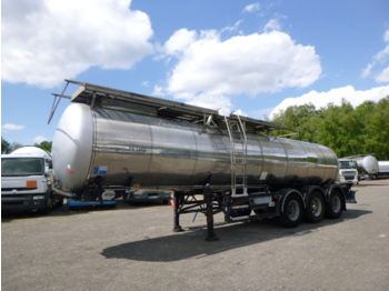 Semirremolque cisterna para transporte de alimentos Feldbinder Food tank inox 23.5 m3 / 1 comp + pump: foto 1