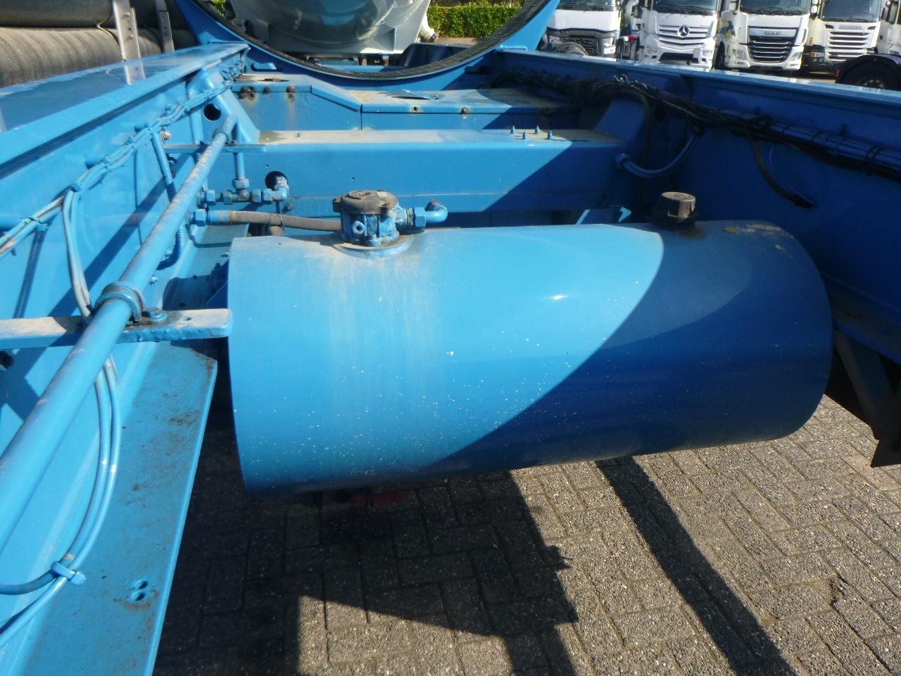 Semirremolque cisterna para transporte de harina Feldbinder Powder tank alu 60 m3 / Compressor diesel engine.: foto 48