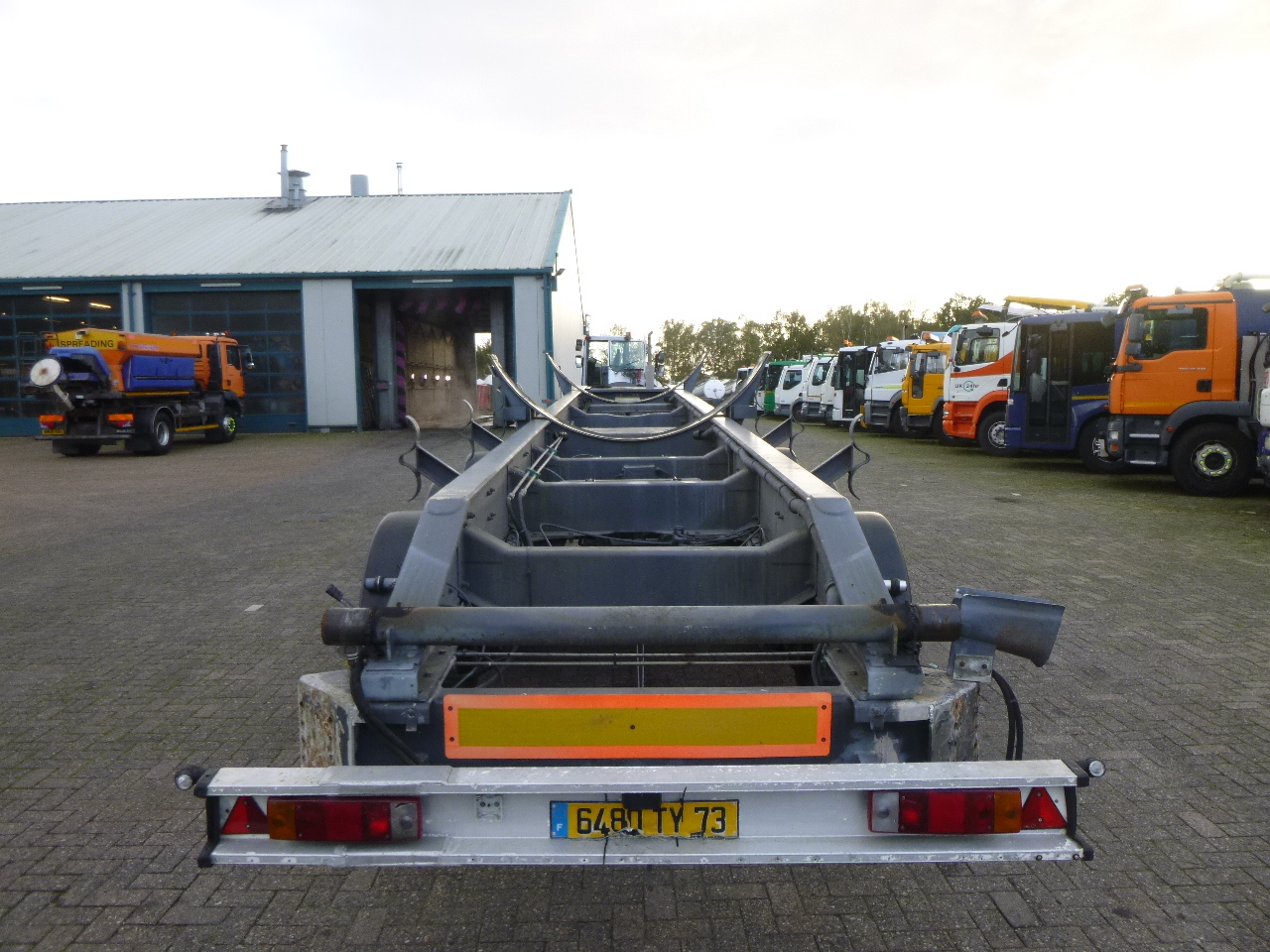 Leasing de Filiat 3-axle tank trailer chassis incl supports Filiat 3-axle tank trailer chassis incl supports: foto 9