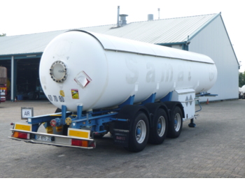 Semirremolque cisterna para transporte de gas Guhur Low-pressure gas tank steel 31.5 m3 / 10 bar (methyl chloride): foto 3
