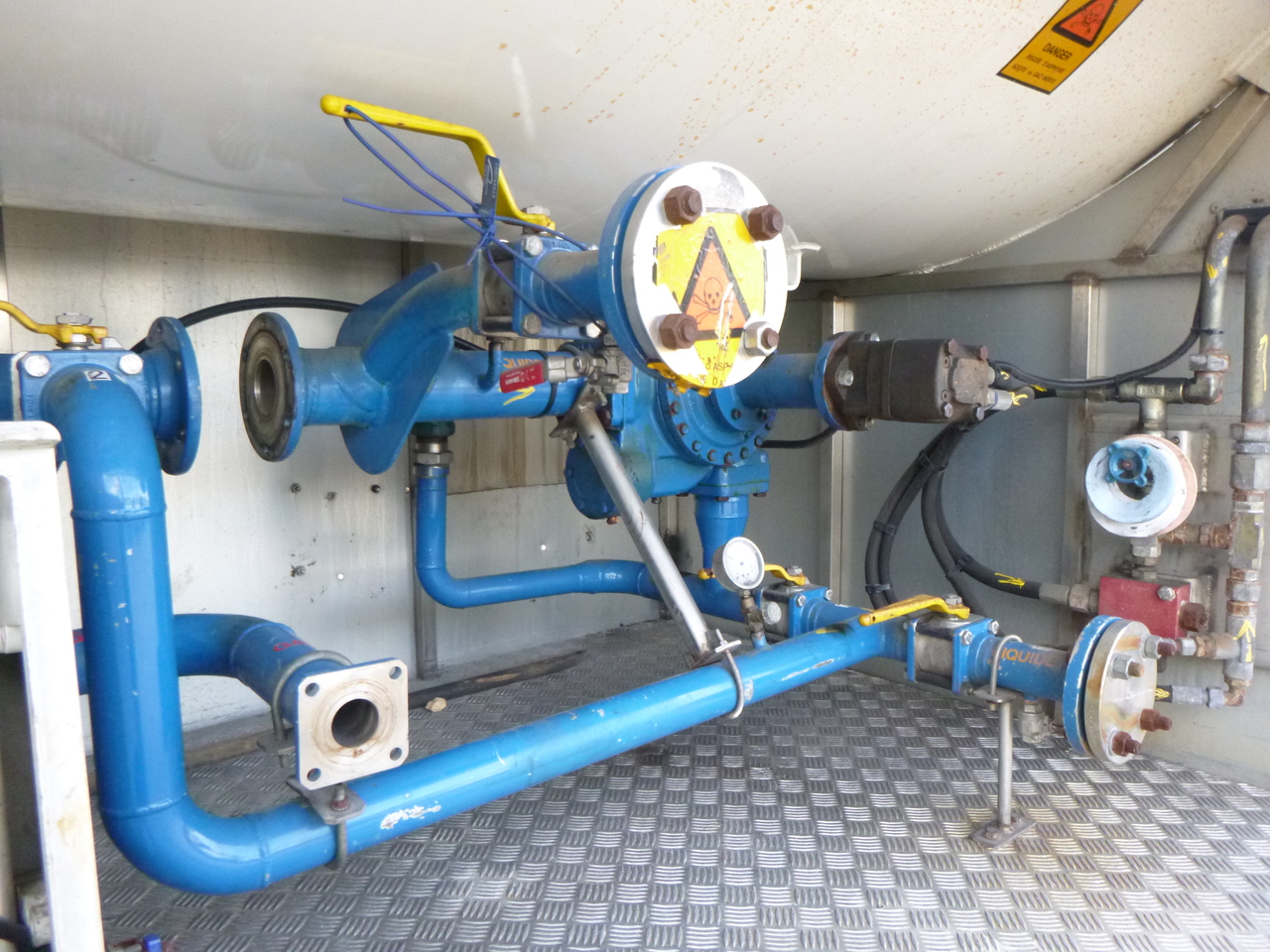 Semirremolque cisterna para transporte de gas Guhur Low-pressure gas tank steel 31.5 m3 / 10 bar (methyl chloride): foto 14