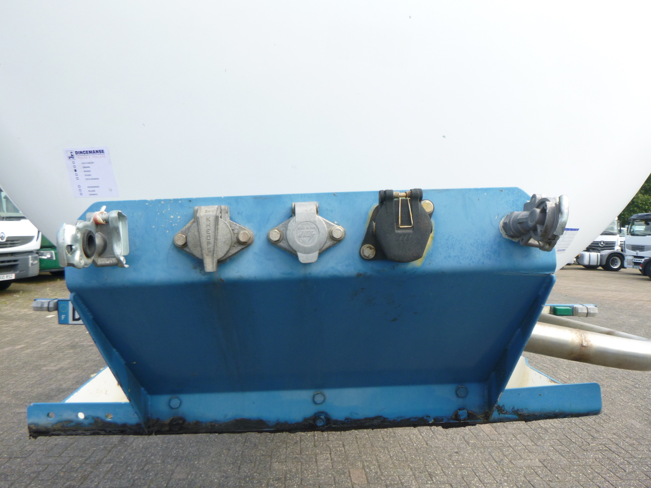 Semirremolque cisterna para transporte de gas Guhur Low-pressure gas tank steel 31.5 m3 / 10 bar (methyl chloride): foto 17