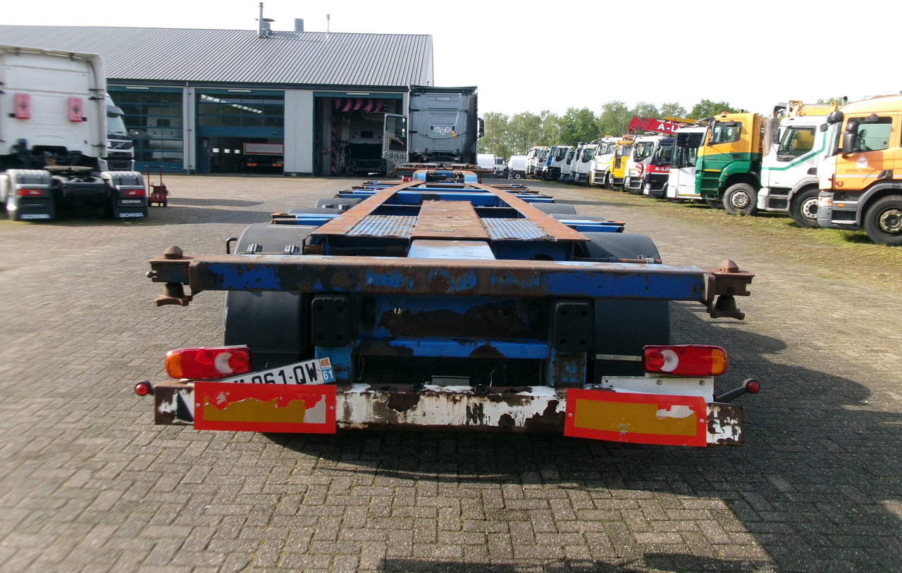 Semirremolque portacontenedore/ Intercambiable Krone 3-axle container trailer 20-30-40-45 ft SDC27: foto 5
