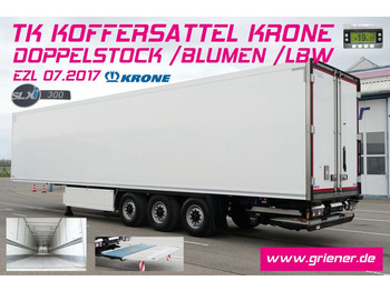 Krone SD 27/DOPPELSTOCK /BLUMEN LBW 2000 kg SLXi 300  - Semirremolque frigorífico: foto 1