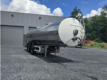 Semirremolque cisterna para transporte de leche MAISONNEUVE CITERNE EN INOX ISOTHERME 25000 L: foto 1