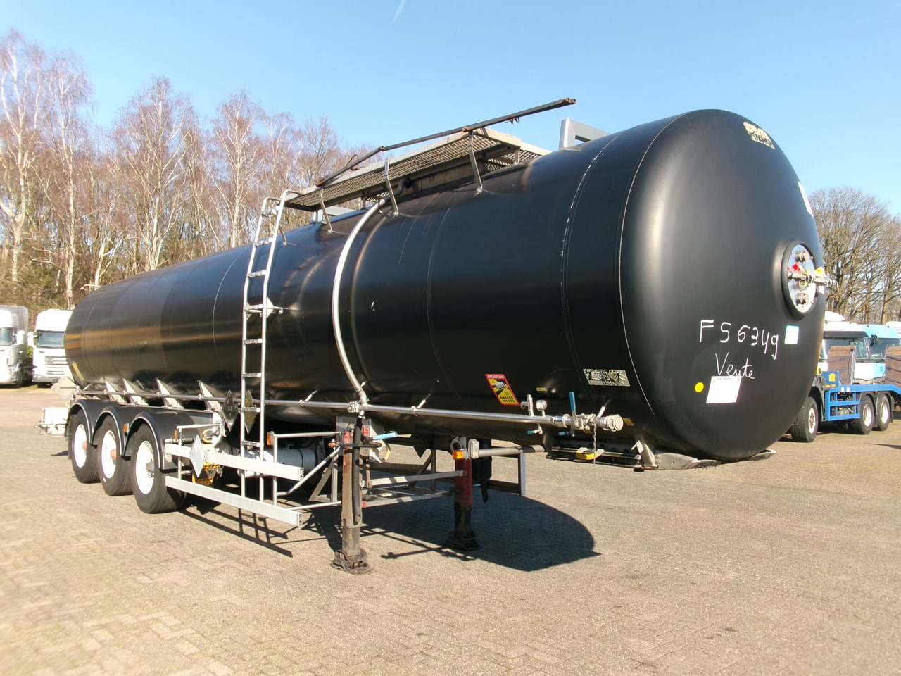 Leasing de Magyar Bitumen tank inox 32 m3 / 1 comp + ADR Magyar Bitumen tank inox 32 m3 / 1 comp + ADR: foto 2
