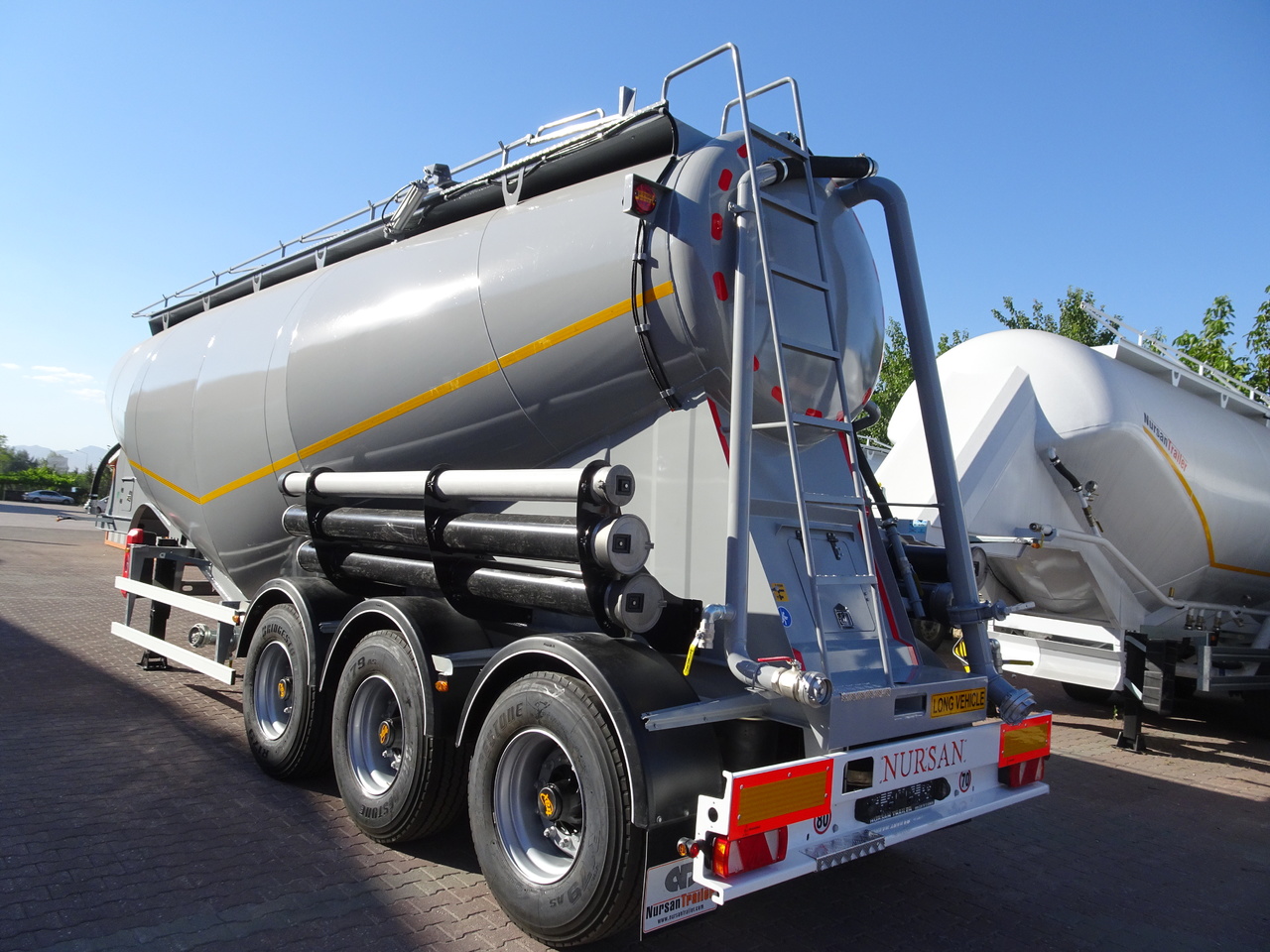 Semirremolque cisterna para transporte de cemento nuevo NURSAN Cement Bulker: foto 10