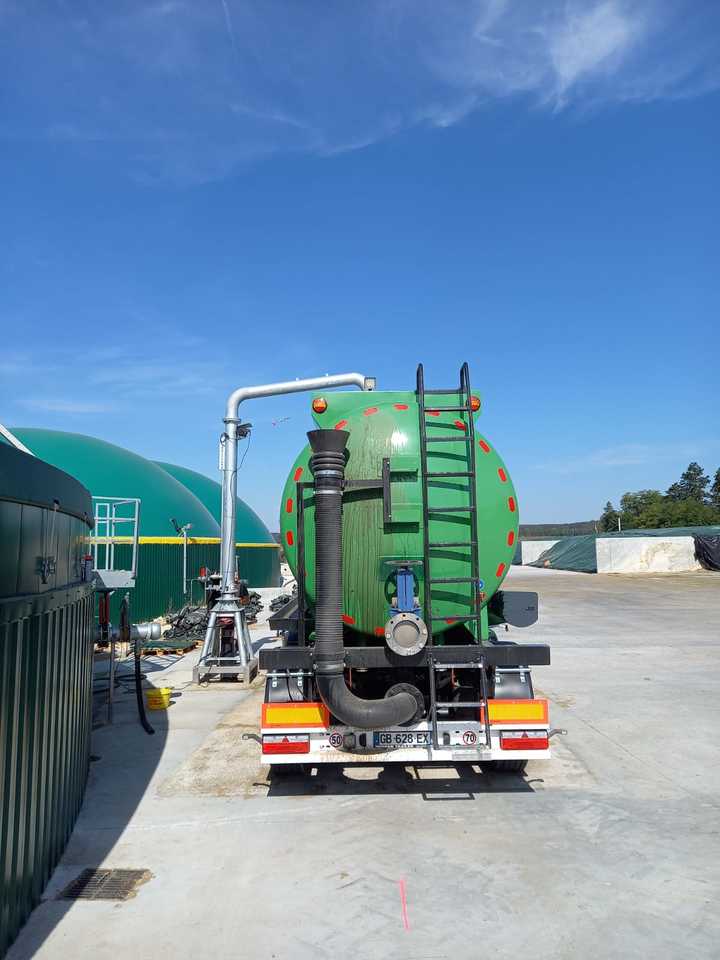 Semirremolque cisterna para transporte de substancias químicas nuevo NURSAN Slurry Tanker: foto 15