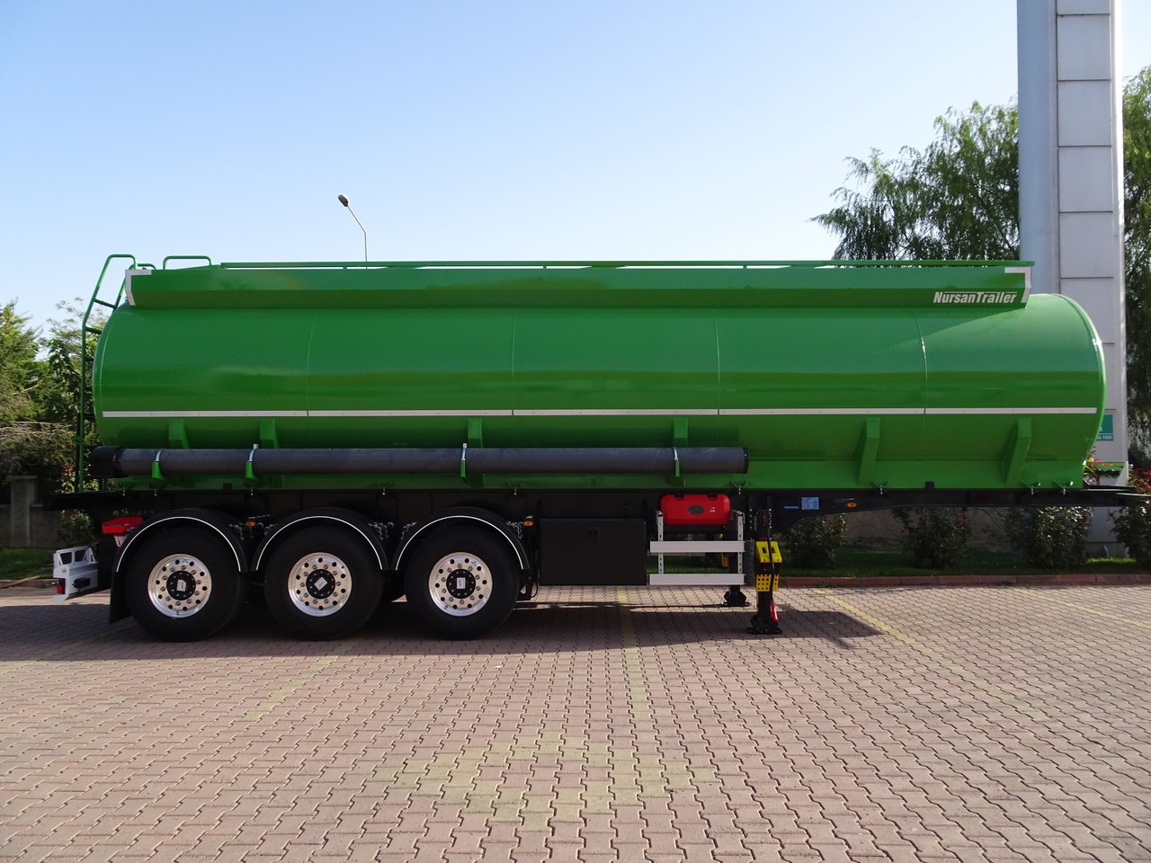 Semirremolque cisterna para transporte de substancias químicas nuevo NURSAN Slurry Tanker: foto 8