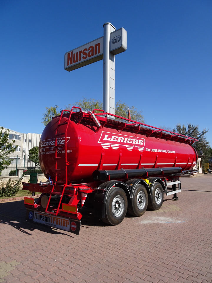 Semirremolque cisterna para transporte de substancias químicas nuevo NURSAN Slurry Tanker: foto 10