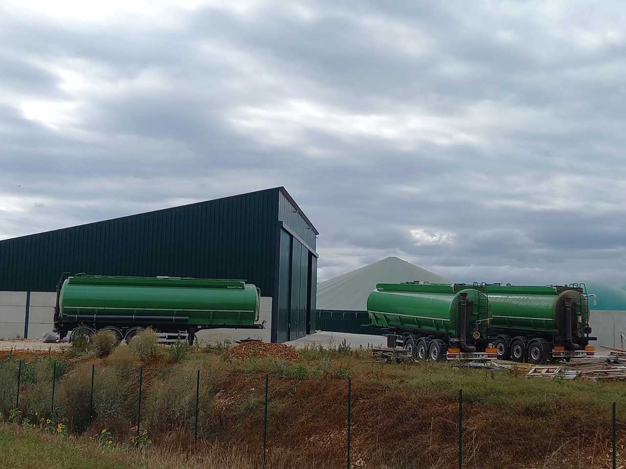 Semirremolque cisterna para transporte de substancias químicas nuevo NURSAN Slurry Tanker: foto 13