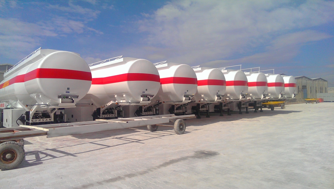 Semirremolque cisterna para transporte de combustible nuevo NURSAN Steel Fuel Tanker: foto 13