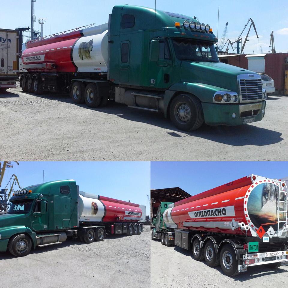 Semirremolque cisterna para transporte de combustible nuevo NURSAN Steel Fuel Tanker: foto 2