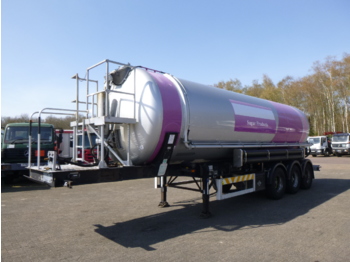 Semirremolque cisterna para transporte de alimentos OKM / Feldbinder Powder / food tank alu 37 m3 (tipping): foto 1